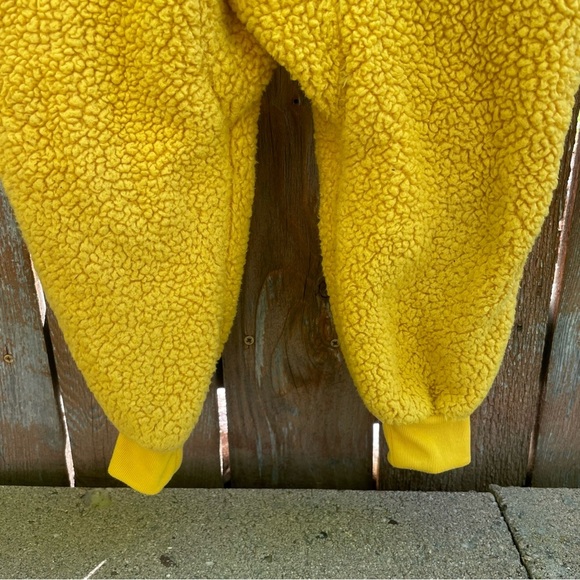 Disney Simba Yellow One Piece Costume Pajama Baby Kids Size 3 - Picture 5 of 15